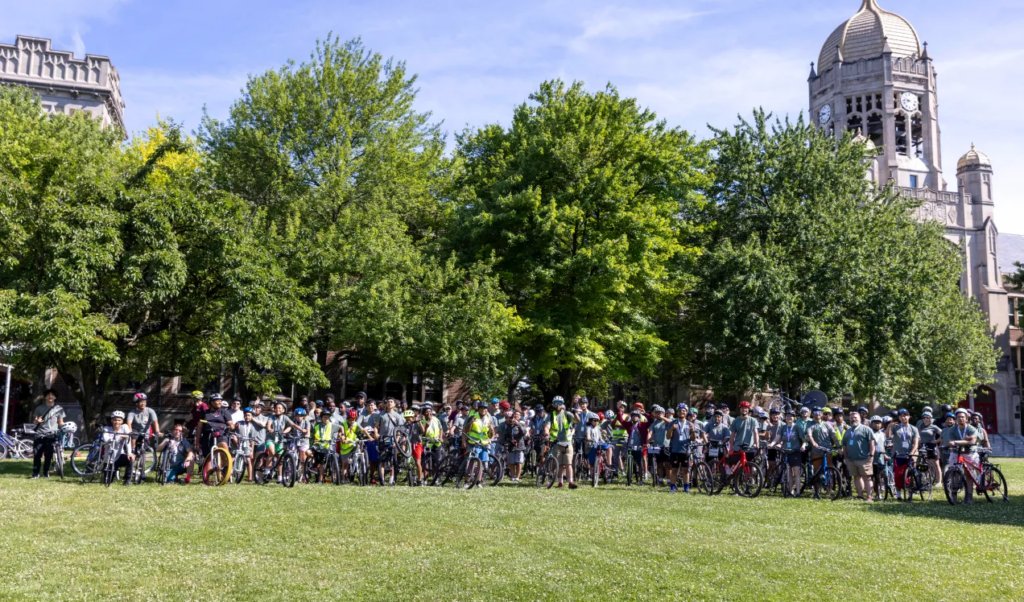 Hundreds of teens gathered in the Lehigh Valley for the national Youth Bike Summit. They want to make cycling safer nationwide.